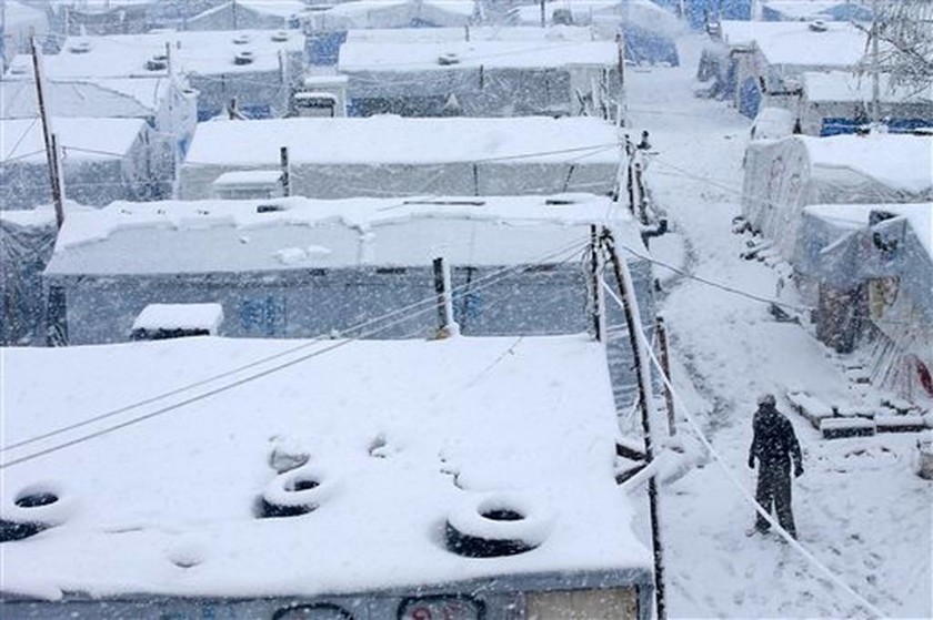 Φονική χιονοθύελλα στο Λίβανο 
