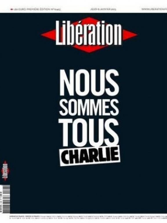 Charlie Hebdo: Στα μαύρα ντύθηκε ο ευρωπαϊκός Τύπος (photos)
