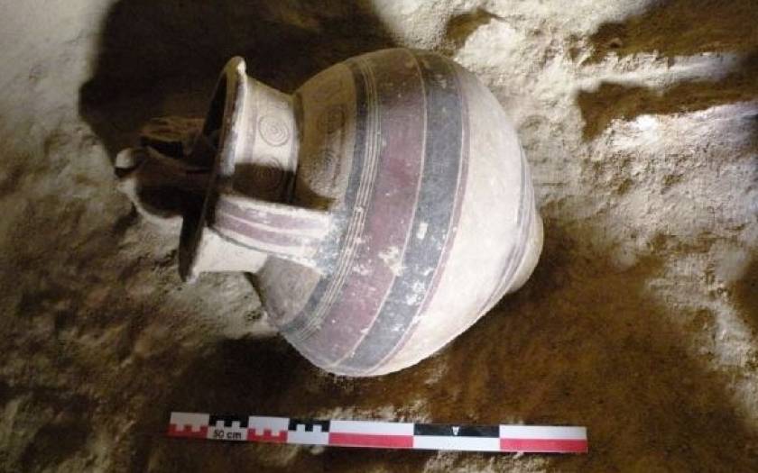 Ασύλητος αρχαϊκός τάφος βρέθηκε στην Λάρνακα