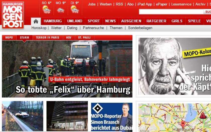 Γερμανία: Επίθεση σε εφημερίδα που δημοσίευσε σκίτσα της Charlie Hebdo