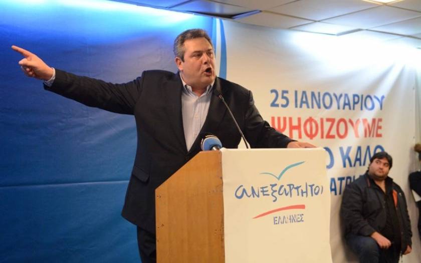 Εκλογές 2015 -Πάνος Καμμένος: Θα συνεργαστώ μόνο με τον ΣΥΡΙΖΑ