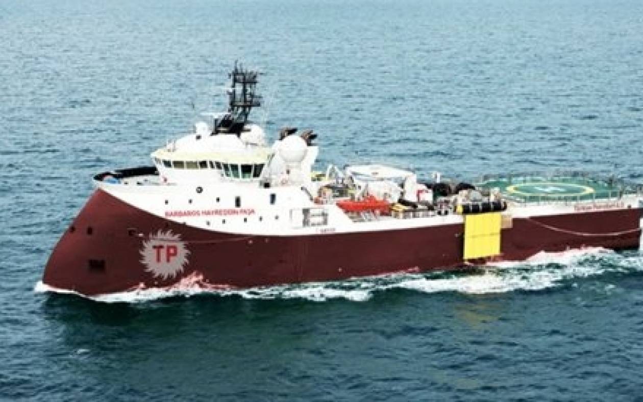 Συναγερμός στην Κύπρο: Συνοδευτικό σκάφος του «Μπαρμπαρός» προσέκρουσε σε ξέρα