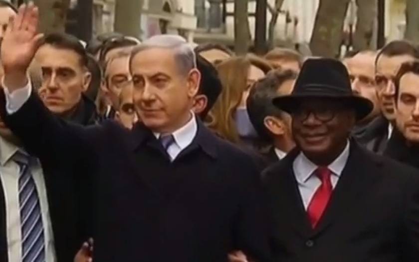 Παρίσι: Ο Νετανιάχου ευχαρίστησε τον ήρωα του εβραϊκού παντοπωλείου