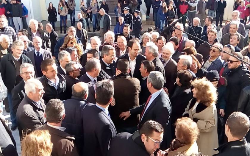 Εκλογές 2015: Συνάντηση Σαμαρά με εκπροσώπους του βορειοηπειρώτικου ελληνισμού