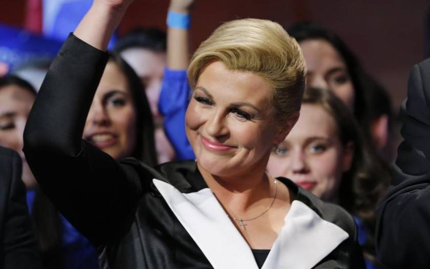 Η πρόεδρος της Κροατίας ξεσηκώνει «τριλογία» αντιδράσεων
