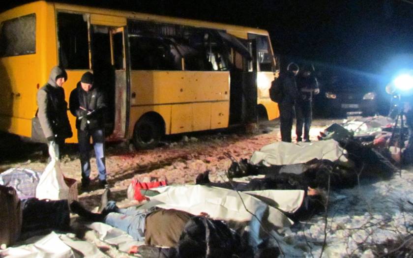 Ουκρανία: Ημέρα εθνικού πένθους για τα θύματα του λεωφορείου