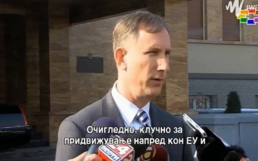 Αμερικανός πρέσβης στα Σκόπια: «Δεν βλέπω εναλλακτική λύση στο όνομα» (vid)