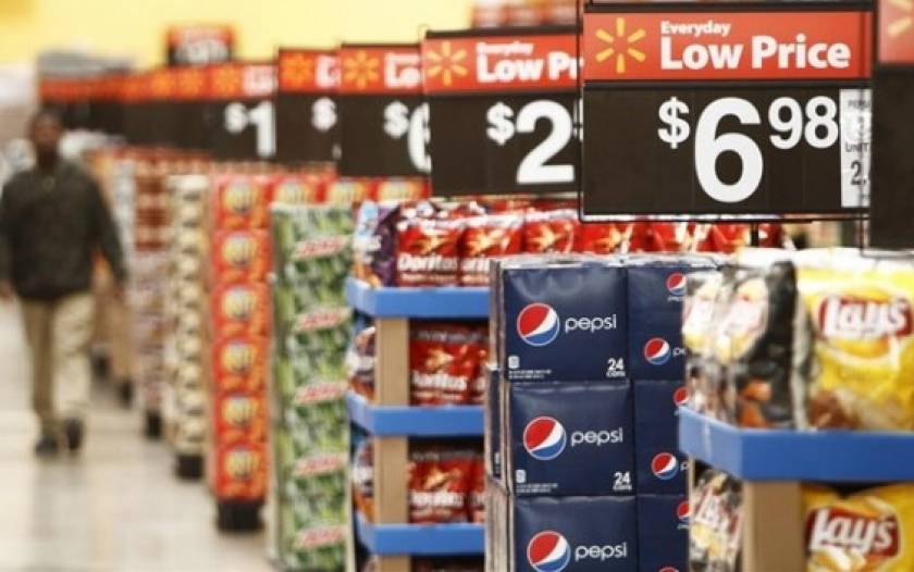 ΗΠΑ: Η μεγαλύτερη πτώση των τιμών καταναλωτή σε έξι χρόνια