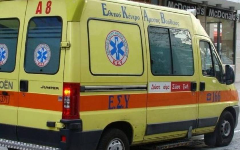 Λαμία: Τροχαίο με δύο τραυματίες