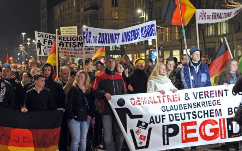 Γερμανία: Το Pegida θα συνεχίσει να διαδηλώνει, παρά τις τρομοκρατικές απειλές