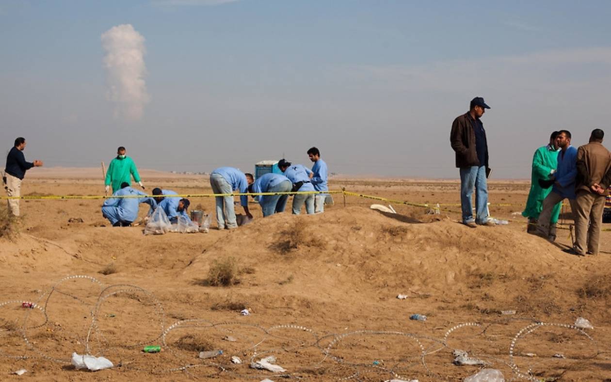Ιράκ: Ανακαλύφθηκαν ομαδικοί τάφοι με 26 σορούς