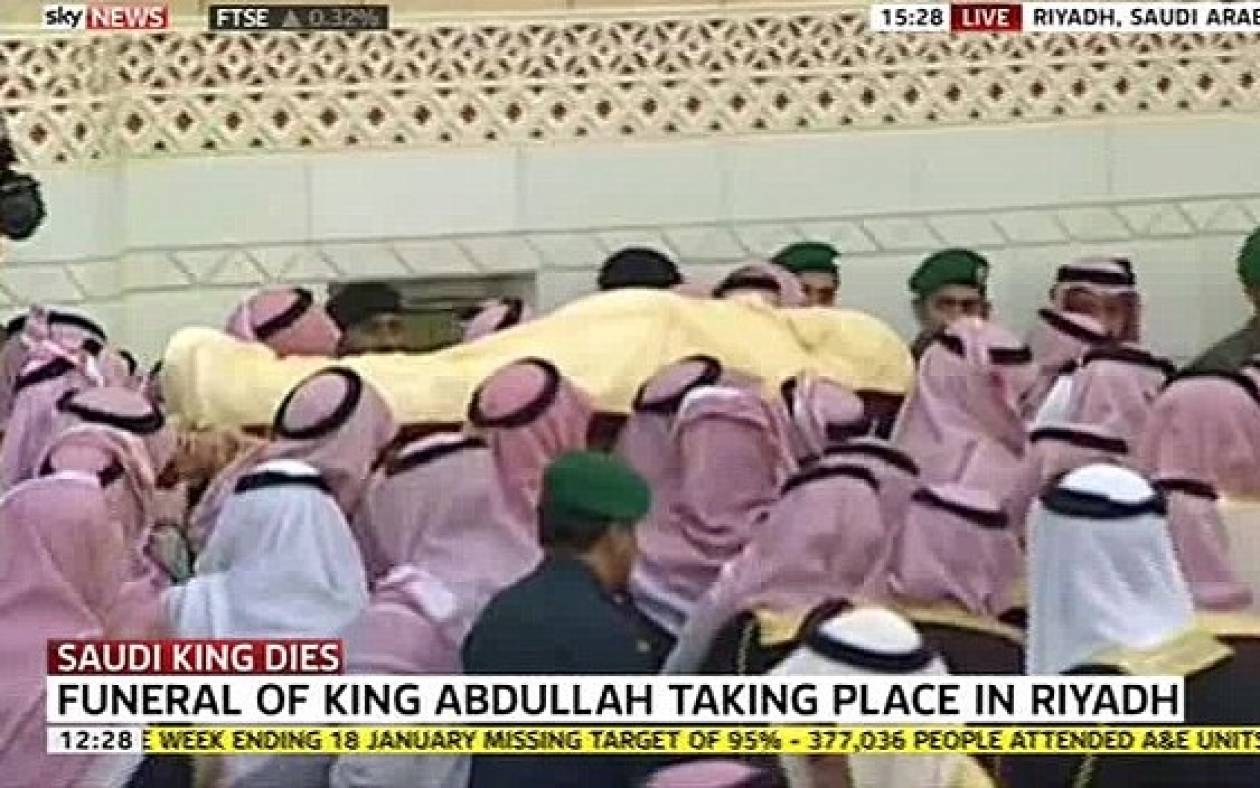 Σαουδική Αραβία: Λιτή η ταφή του βασιλιά Αμπντάλα