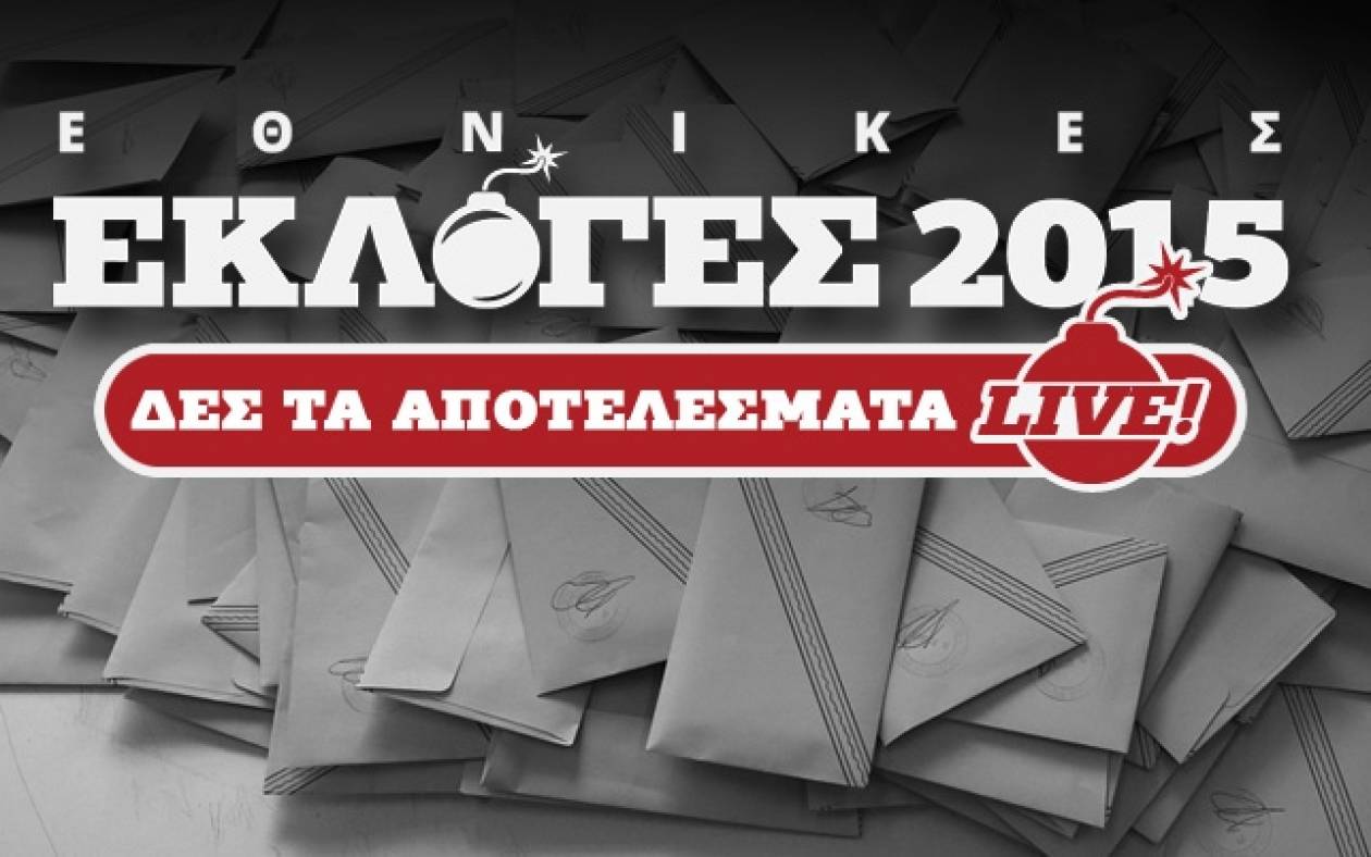 Αποτελέσματα εκλογών 2015 στο 87,70 της εκλογικής περιφέρειας Ημαθίας