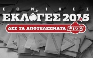 Αποτελέσματα εκλογών 2015: Πρωτιά ΣΥΡΙΖΑ στις 6 από τις 7 μονοεδρικές