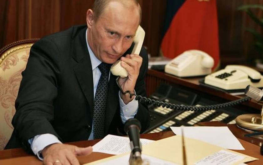Τηλεφωνική επικοινωνία Πούτιν με Μέρκελ και Ολάντ για την κρίση στην Ουκρανία
