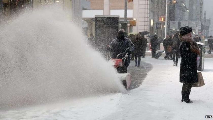 Ν. Υόρκη: Έκτακτα μέτρα εν αναμονή της σφοδρής χιονοθύελλας