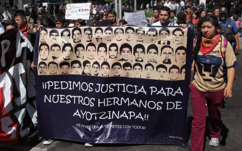 Μεξικό: Καρτέλ ναρκωτικών δολοφόνησε τους 43 φοιτητές