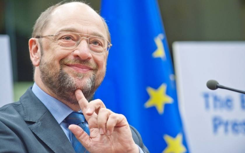 PM Tsipas to meet European Parliament President Schulz at noon