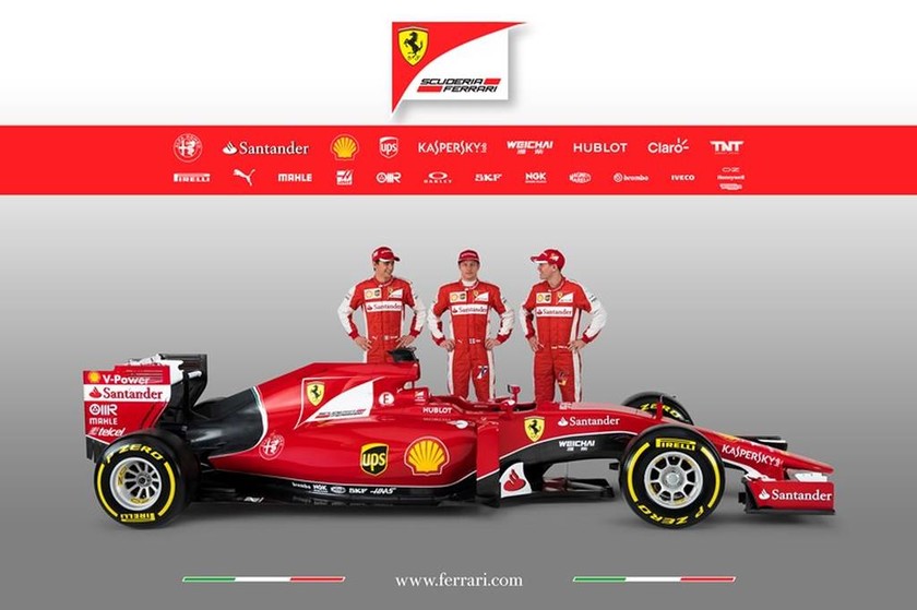 F1: Η παρουσίαση της Ferrari SF15-T του 2015