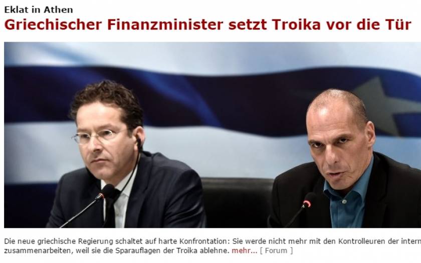 Γερμανικός Τύπος: «Η Ελλάδα απολύει την Τρόικα»
