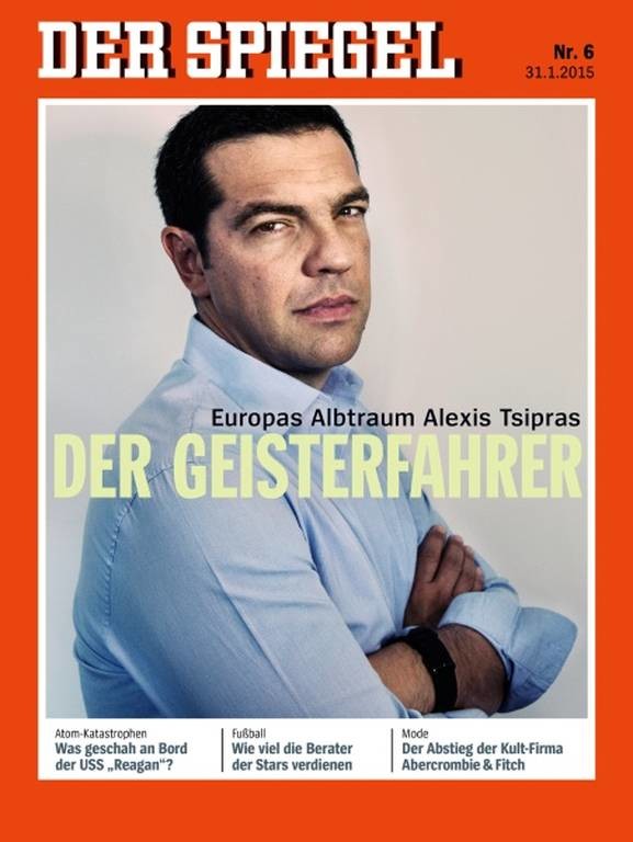 Der Spiegel: «Πρωτοσέλιδος» ο Αλέξης Τσίπρας 