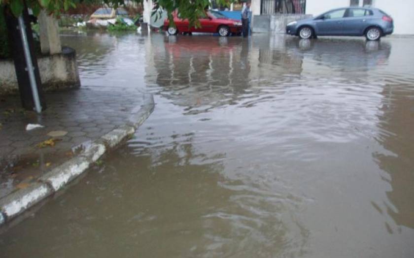 Τρίπολη: Πλημμύρισαν εκτάσεις στο Πέλαγος