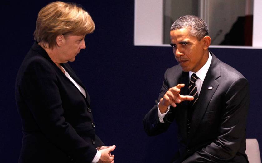 Συνάντηση Ομπάμα - Μέρκελ με φόντο το ελληνικό ζήτημα