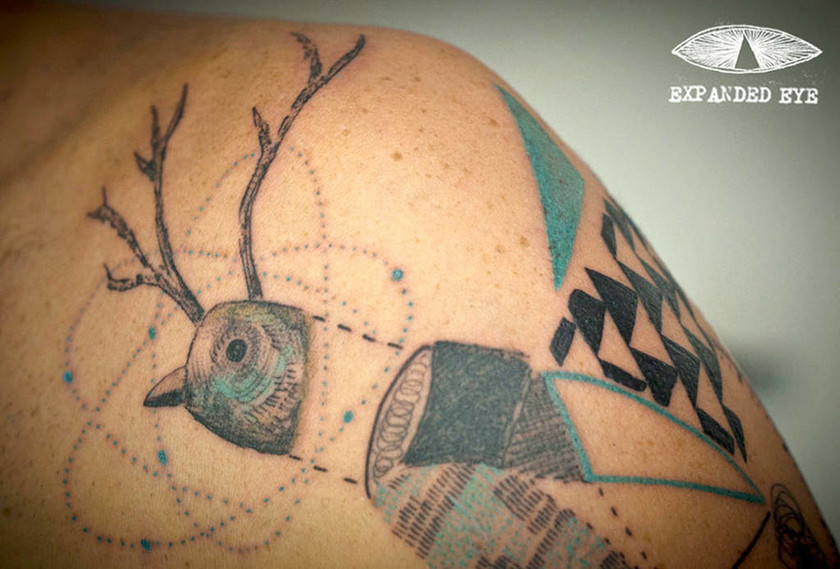 Τατουάζ εμπνευσμένα από τον Κυβισμό  (photos)
