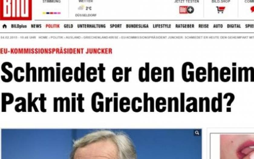 Γερμανική εφημερίδα βλέπει «μυστική συμφωνία» Γιούνκερ- ΣΥΡΙΖΑ!