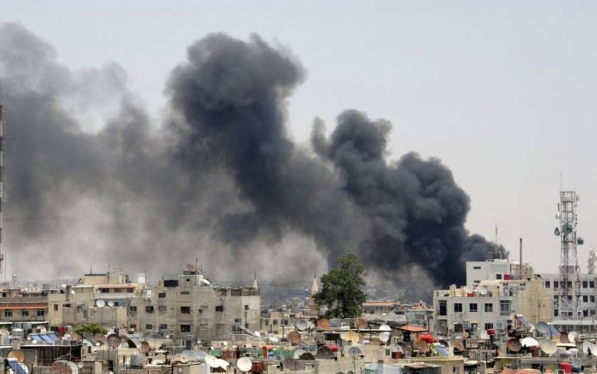 Δαμασκός: 3 νεκροί από ρίψη ρουκέτας