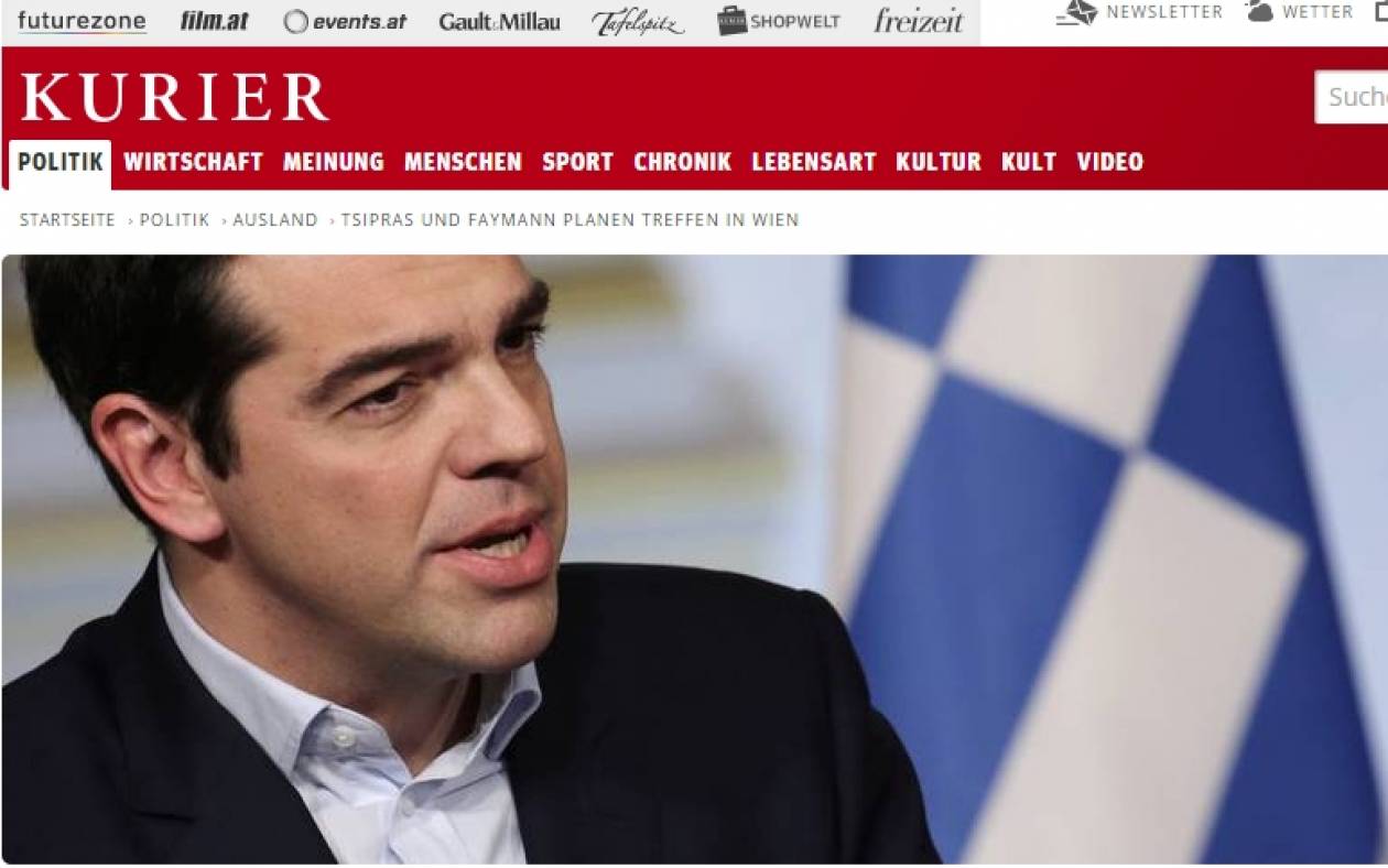 Kurier: «Η πολιτική καρδιά πολλών Ελλήνων χτυπά αριστερά»