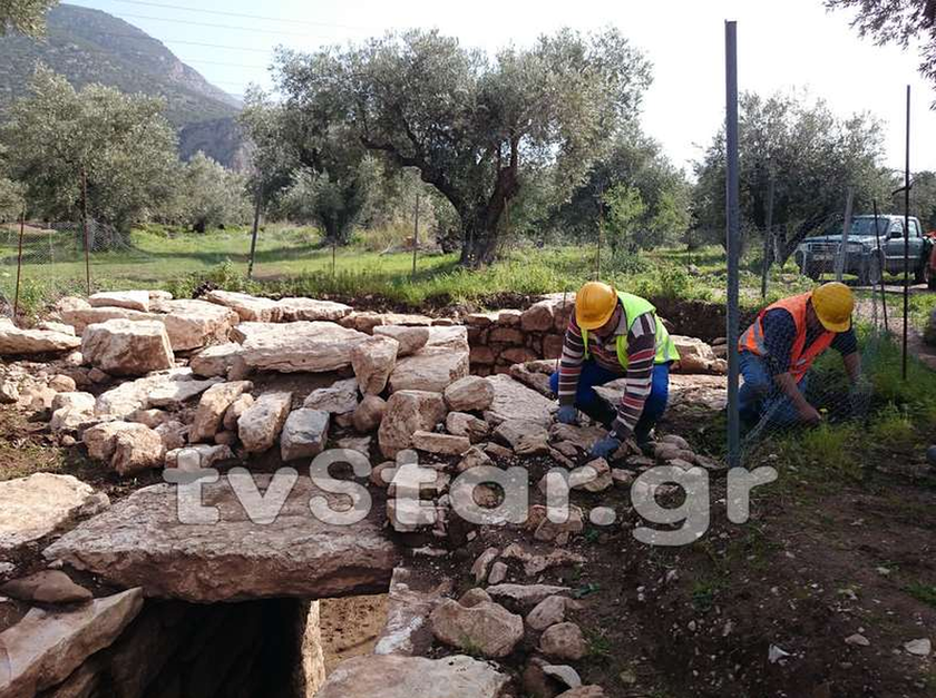 Βρέθηκε ασύλλητος μυκηναϊκός τάφος στην Άμφισσα (photos&video)