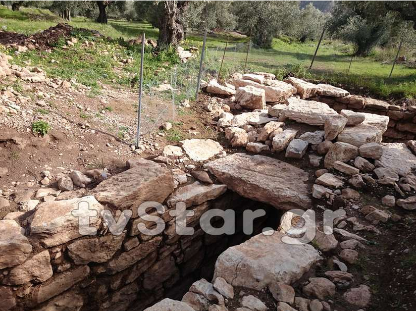 Βρέθηκε ασύλλητος μυκηναϊκός τάφος στην Άμφισσα (photos&video)
