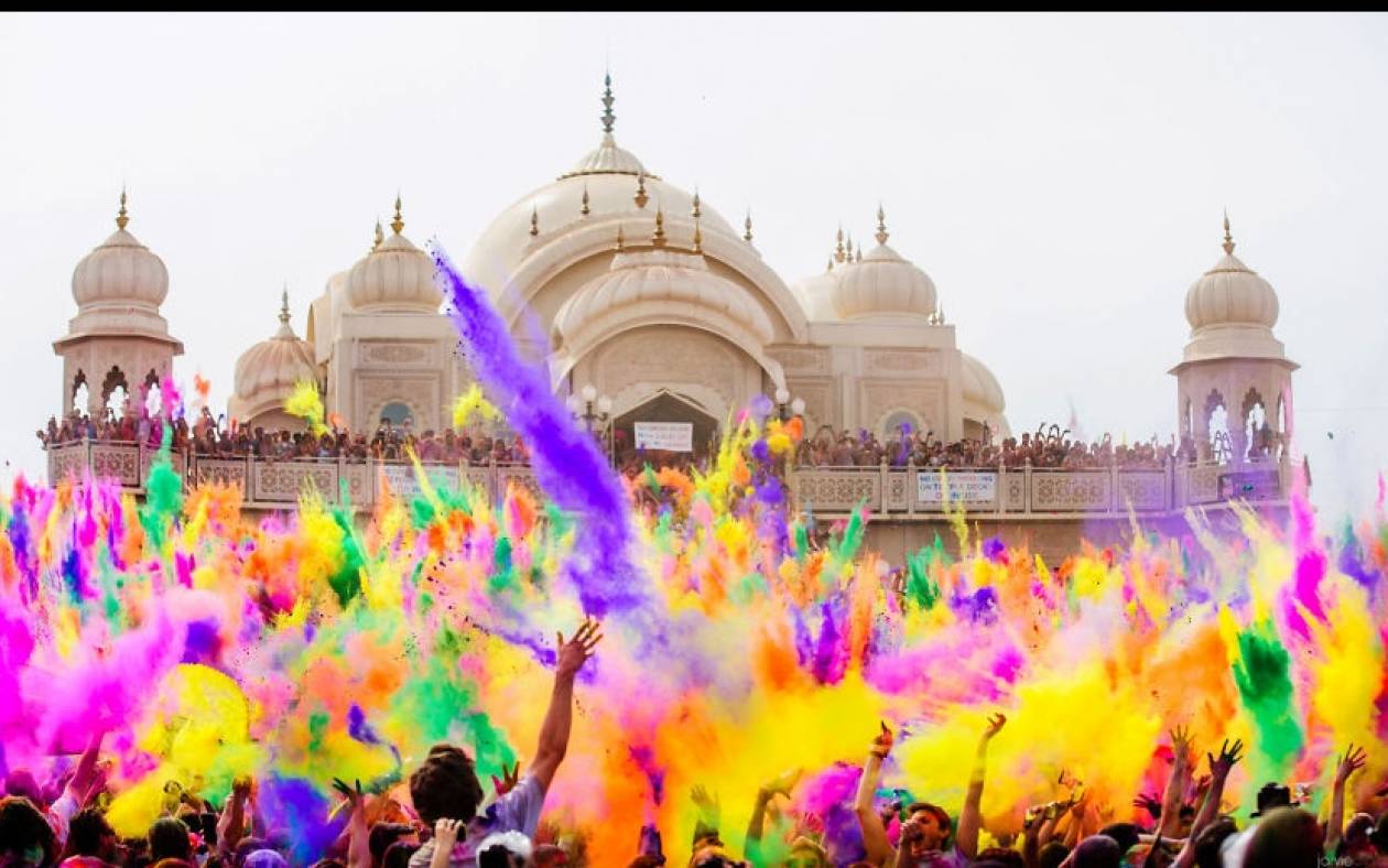 Στην Ινδία για το Holi Festival (video)