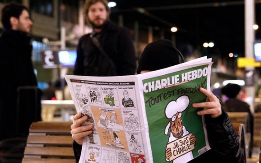 Charlie Hebdo: Διανεμήθηκαν 8 εκ. αντίτυπα του φύλλου των επιζώντων