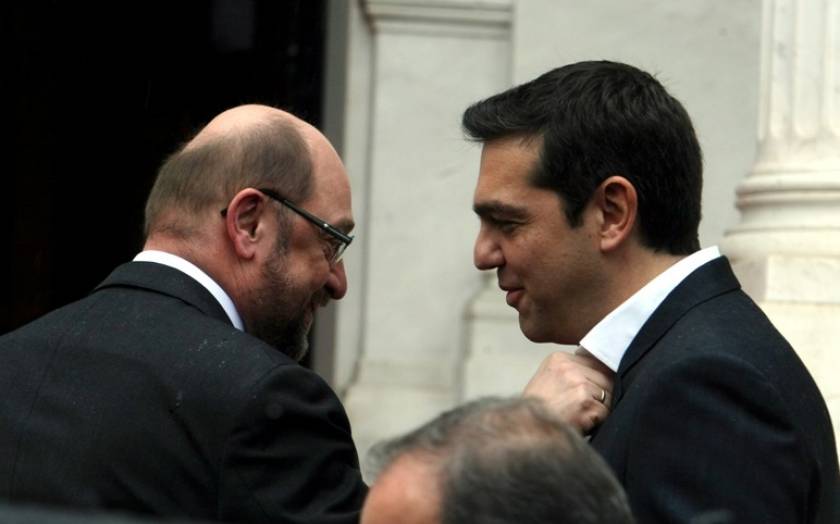 Σουλτς: Ο Τσίπρας είναι λογικός, αλλά πρέπει να καταλάβει ότι έγινε Πρωθυπουργός