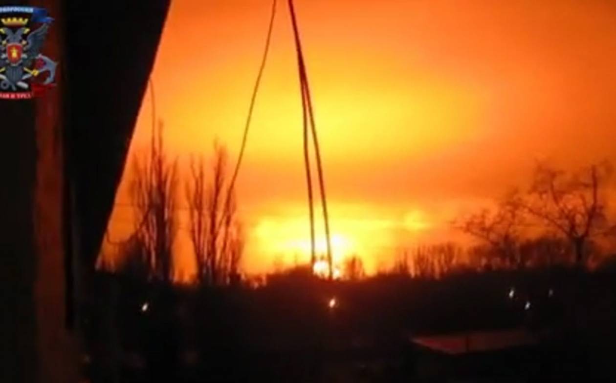 Ντόνετσκ: Έκρηξη σε εργοστάσιο χημικών (video)