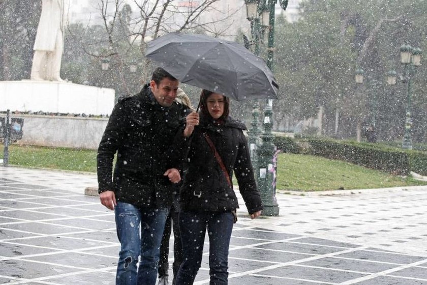 Η χιονισμένη Θεσσαλονίκη (Photos)