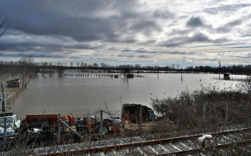 Έβρος: Πλημμύρισαν 220.000 στρέμματα καλλιεργήσιμων εκτάσεων