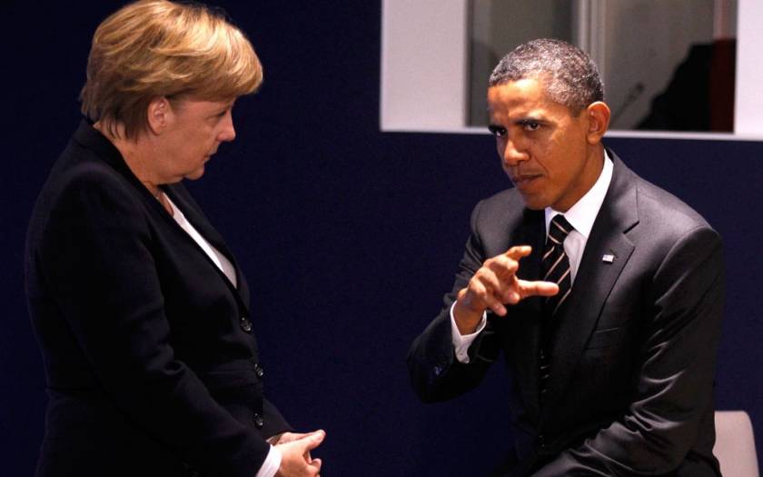 Ομπάμα: Θέλω να μείνει η Ελλάδα στο ευρώ - Μέρκελ: Περιμένω πρόταση για πρόγραμμα