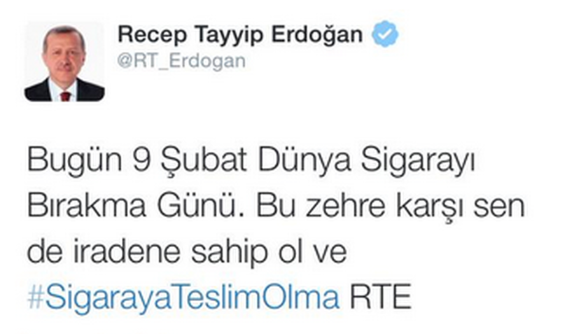 Κι όμως... Ο Ερντογάν έκανε το πρώτο του tweet!