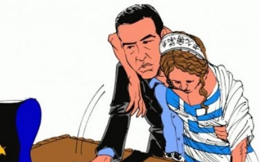 Το συγκλονιστικό σκίτσο του Τσίπρα για τη διαπραγμάτευση με τους Ευρωπαίους (photo)