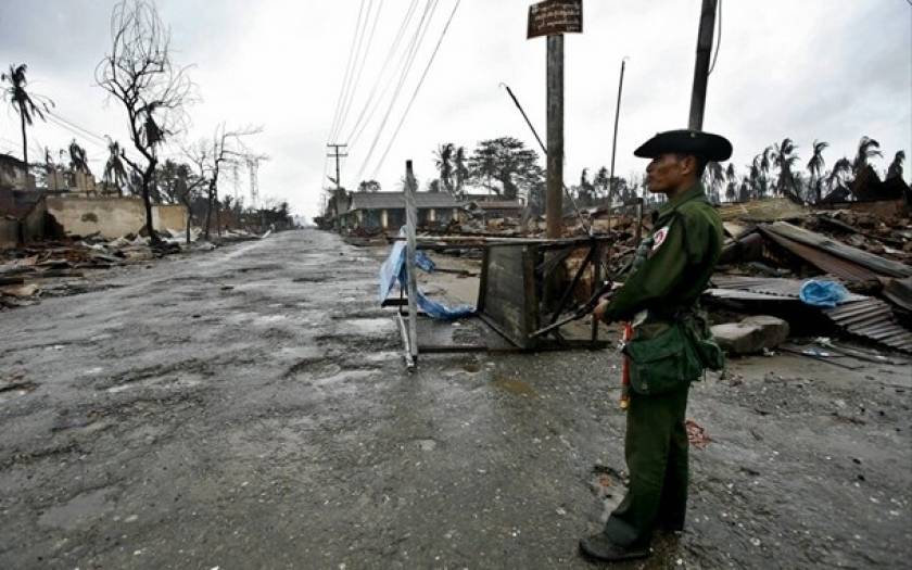 Μιανμάρ: Δεκάδες στρατιώτες νεκροί σε μάχες με αντάρτες