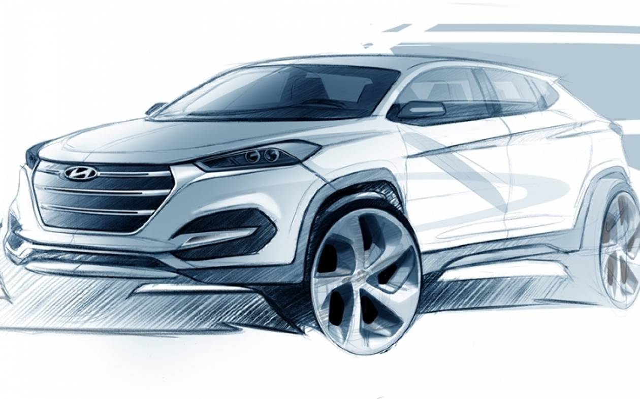 Hyundai: Το πρώτο σκίτσο του νέου Tucson (video)