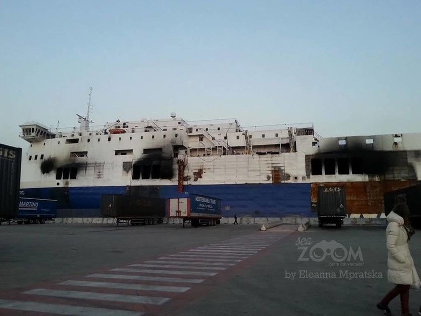 Norman Atlantic: Στο λιμάνι του Μπάρι θα συνεχιστούν οι έρευνες (photos)