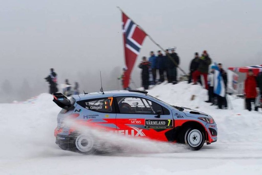 WRC Ράλλυ Σουηδίας:Στη δεύτερη θέση τερμάτισε ο Thierry Neuville 