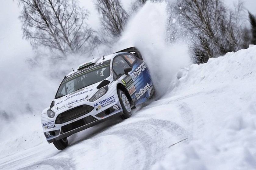 WRC Ράλλυ Σουηδίας: Ο Elfyn Evans ήταν ο πρώτος οδηγός της M-Sport World Rally Team Ford στην έκτη θέση