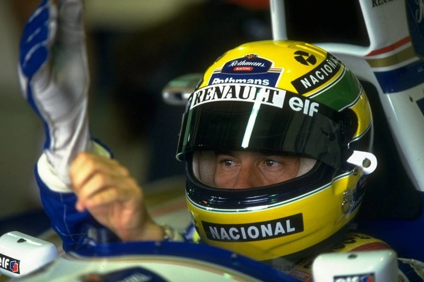 Ayrton Senna Τα χρώματα της Βραζιλίας και ίσως το πιο αναγνωρίσιμο κράνος στην ιστορία της F1