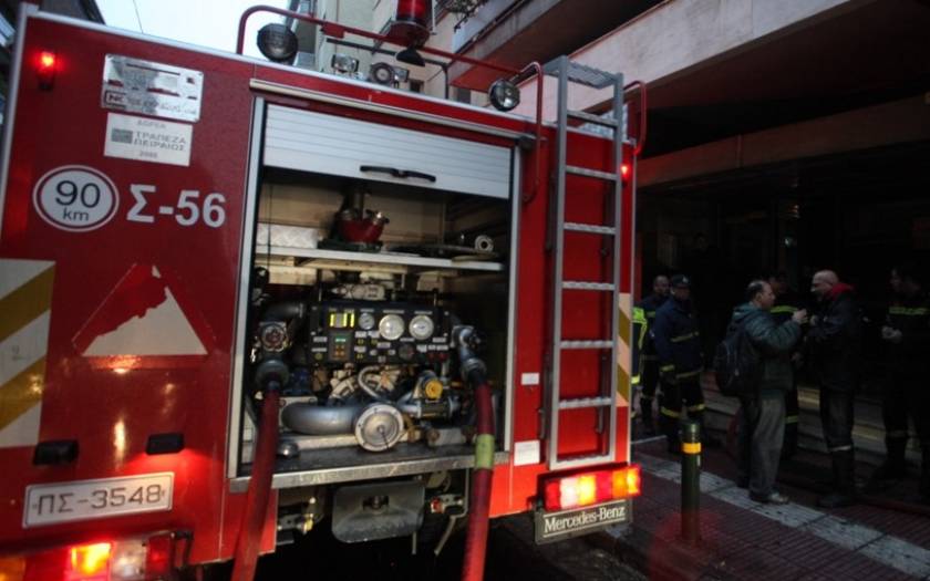 Ηράκλειο: Η φωτιά προκάλεσε καταστροφές σε οινοποιείο