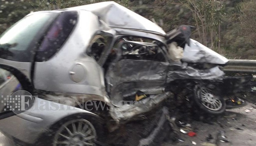 Τροχαίο δυστύχημα στην εθνική οδό Χανίων - Ρεθύμνης (photo)